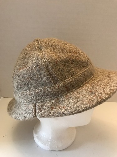 Vintage Liliane Burty Paris Woman's Wool Hat Sz 53cm Beige GUC - Picture 5 of 9