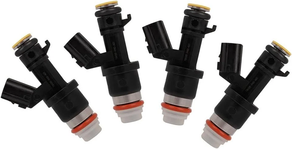Inyector de combustible 4 piezas 16450R40A01 para Acura ILX 2,4 L L L4 2013 2014 2015 FJ1047 Foto 4 de 4
