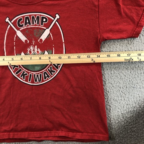 Bunked Camp Kikiwaka T Shirt Kids Small Red - Picture 3 of 10