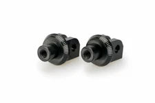 PUIG FOOTPEG ADAPTER BLACK YAM 20673N