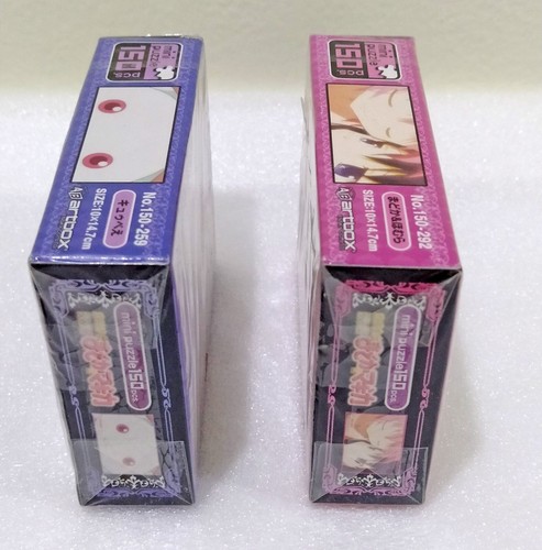 Set of 2 Puella Magi Madoka Magica Madoka Homura Kyubey Mini Puzzle 150pcs Japan - Picture 5 of 5