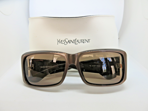Gafas de sol unisex 100 % auténticas vintage Yves Saint Laurent YSL 6140/S DKGCO - Imagen 9 de 11