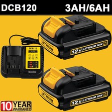 für Dewalt DCB120 DCB121 DCB126 DCB125 DCB127 10.8V/12V Lithium 6,0AH / 3Ah Akku