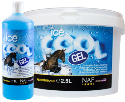 NAF Ice Cool Gel Bein Muskelkühlung kühlt beruhigt erfrischend nach dem Training Tritte