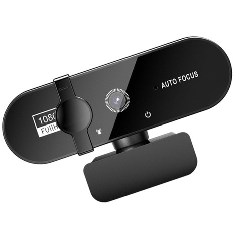 W66 USB Webcam Auto Focused for Laptops Featuring 1080P/2K/4K Resolution - Afbeelding 11 van 11