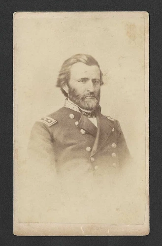 c1860's CDV Carte de Visite Photo Card - Lieutenant General Ulysses S. Grant