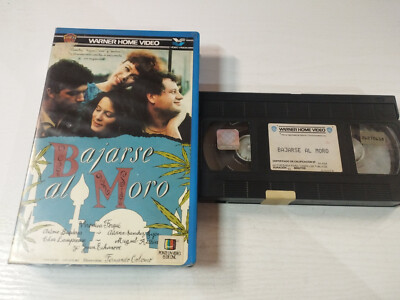 Bajarse al Moro Antonio Banderas Aitana Sanchez Gijon Forque 1989 - VHS Español