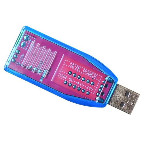 Módulo de fuente de alimentación reductora USB DC-DC 5V a 1-24V convertidor Buck Boost - Imagen 2 de 12
