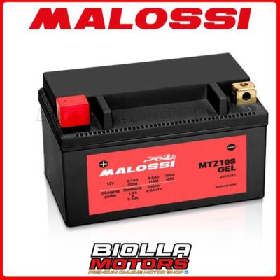 MTZ10S BATTERY MALOSSI GEL YAMAHA YZF 1000R1 1000 2013 YTZ10S 4419282