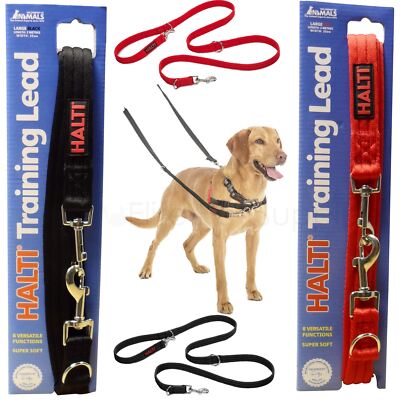 Halti Dog Lead Training Double Ended Puppy Leash for No Pull Harness  UK