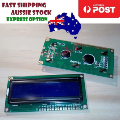 LCD1602 5V LCD 1602 Blue Screen with Backlight LCD Display 1602A-5V