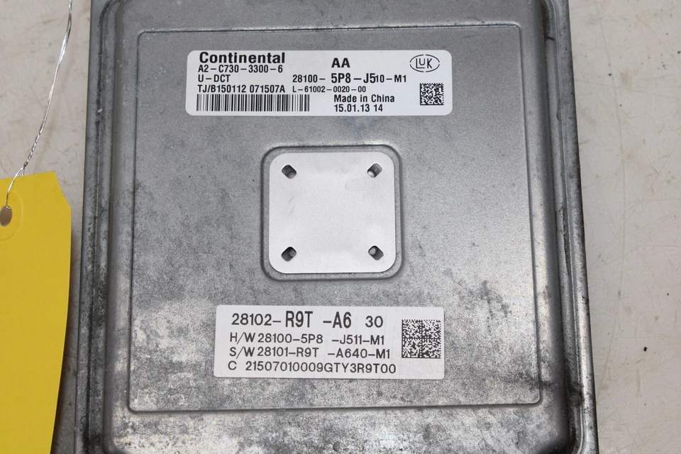 2016 Acura RLX Hybrid Transmission Control Module 28102-R9T-A6 OEM IR138 - Image 3 of 3