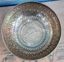 13" Large Singing Bowl-Deep Sound Vibration Bowl-Tibetan Bowl-Handmade Bowl-Yoga