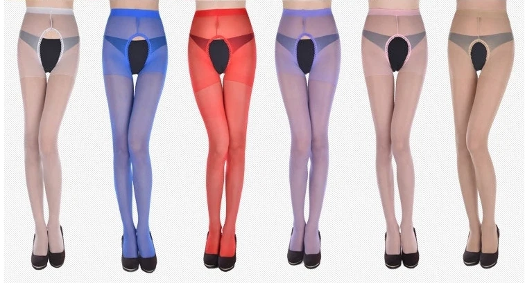 # Sexy Nylon Strumpfhose Dessous Fetisch Strümpfe Stocking vers. Farben - Bild 2 von 4