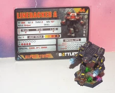BATTLETECH LINEBACKER MECH [CLAN SMOKE JAGUAR] (CATALYST, PAINTED)