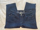 New Christopher & Banks Modern Fit Dark Wash Jean Capris Size 4 — photo 6