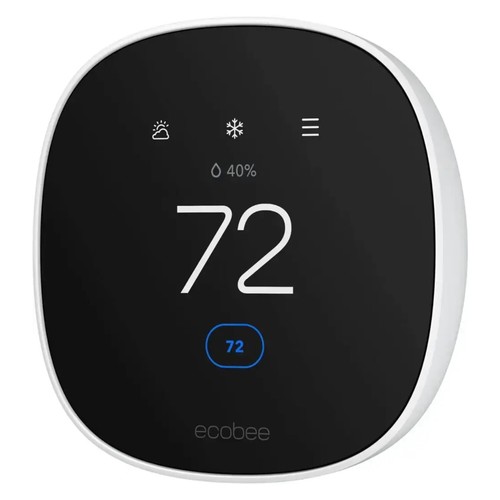 ecobee 2025 Smart Thermostat Essential Programmable Wi-Fi Thermostat - White - Picture 6 of 9