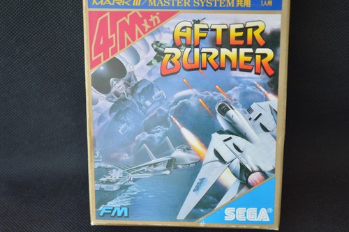 AFTER BURNER SEGA Master system MK-2000/Mark3 Cart and Box, Working-f1001- - Picture 10 of 19