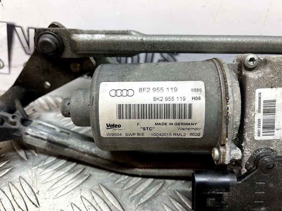 AUDI A5 CONVERTIBLE MK1 FRONT WINDOW WIPER MOTOR W/LINKAGE 8F2955119 2011-2016 - Image 3 of 4