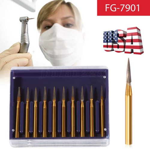 1/5/10 Dental (Surgical) FG Tungsten Carbide Burs Round For High Speed Handpiece - Picture 145 of 233