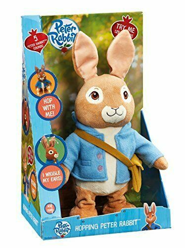 peter rabbit talking plush