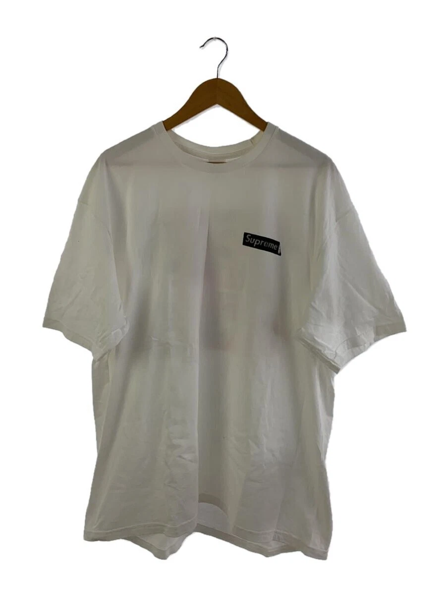 Supreme T shirt/XL/cotton/WHT/print Used
