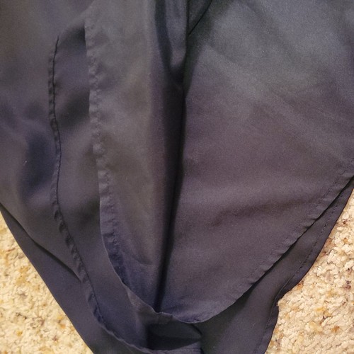 Lauren Conrad schwarzes ärmelloses Kleid mit Knopfleiste Größe 4 - Bild 6 von 7