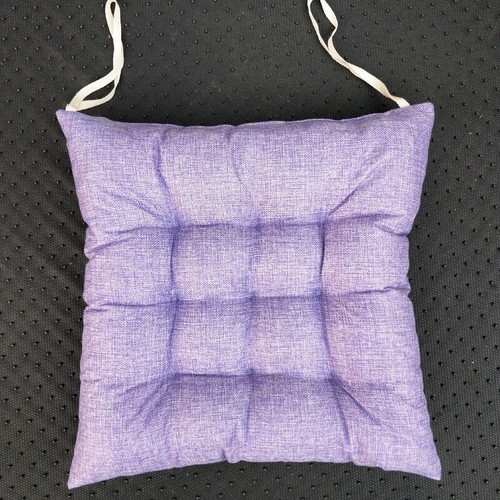 Cojín para silla de asiento interior/exterior 1 pieza con corbata jardín comedor patio oficina - Imagen 20 de 82