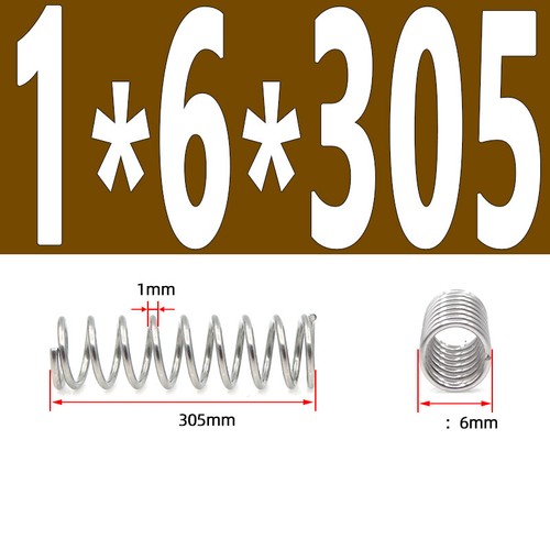 305mm Long Compression Spring 3mm - 50mm Diameter,Pressure / coiled springs - Picture 33 of 54