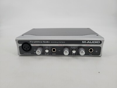 M-AUDIO FIREWIRE SOLO RECORDING INTERFACE - NO POWER CORD INCLUDED