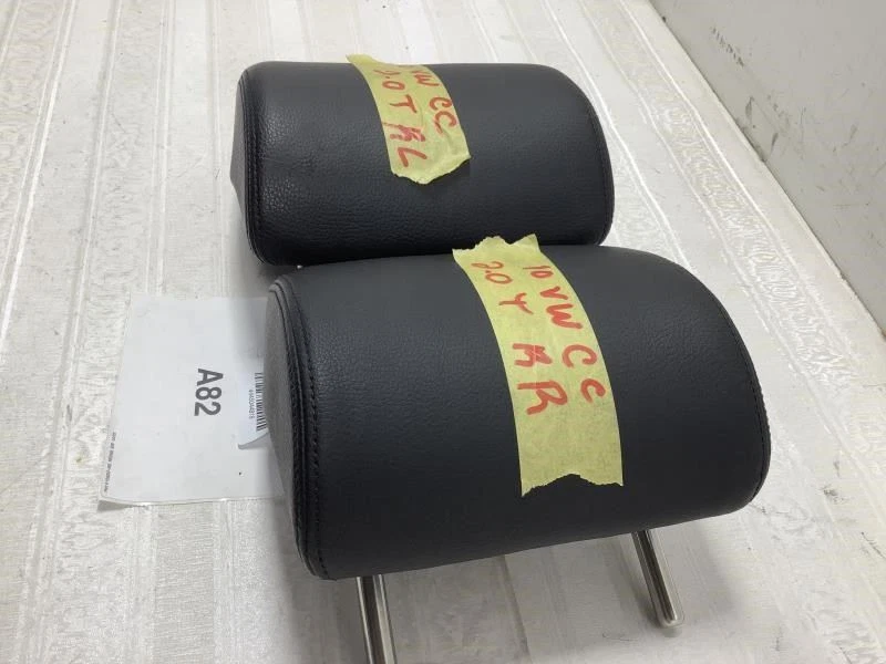 2011 VOLKSWAGEN CC REAR LEFT&RIGHT DRIVER&PASSENGER SIDE HEADREST OEM+ - Image 3 of 4