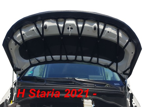 SUJETADOR CAPÓ COCHE COMPLETO se adapta a Hyundai Staria desde 2021 NARIZ MÁSCARA FRONTAL AFINACIÓN - Imagen 3 de 4