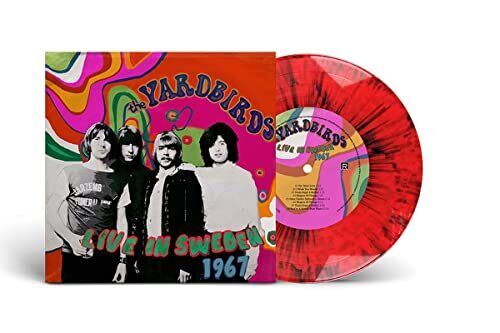 Yardbirds  The - Live In Sweden 1967 [10" RED/BLACK MARBLE] [VINYL] - Picture 1 of 1