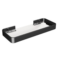 Bathroom Wall Shelf Black Floating Shelf for Bathroom Wall Storage Small