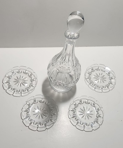 ROYAL LIMITED OIL DIPPING SET, CRYSTAL 6 PIECES, STYLE 43858 - CZECH REPUBLIC - 第 1/7 張圖片