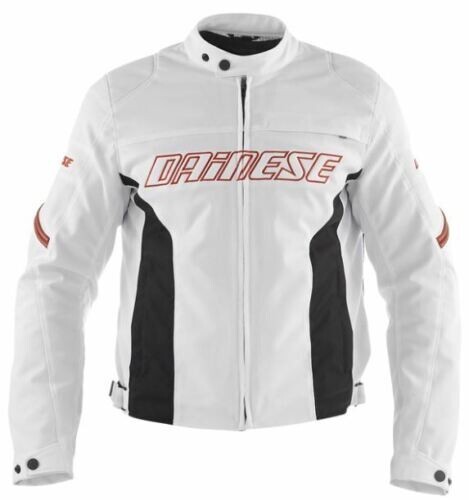 GIACCA DAINESE G.RACING TEX (BIANCA-ROSSA) - Foto 1 di 1