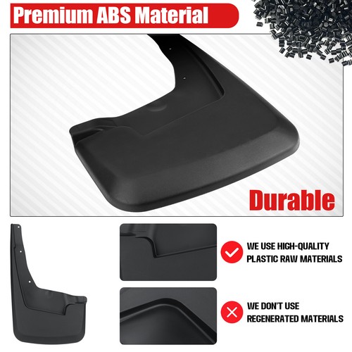 2019~2023 Dodge Ram 1500 Mud Flaps Guards Splash Front Rear 4pcs - Picture 6 of 10