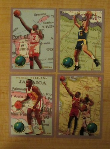 1993-94 Fleer Basketball International Starter Set 4 of 12 - Picture 1 of 2