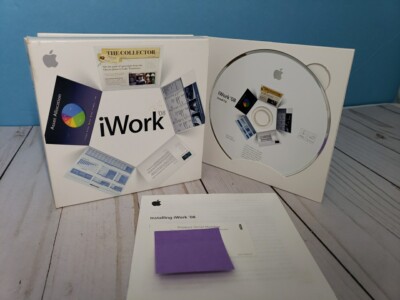Apple Mac iWork '08 - Includes Keynote, Pages, Numbers - MA790Z/A w/ Product key