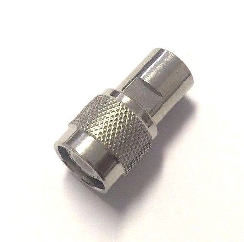 Paquete de 5 conectores adaptadores coaxiales coaxiales RF macho enchufe a enchufe macho FME  - Imagen 1 de 3