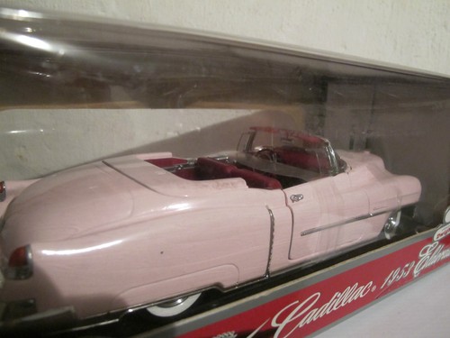 Cadillac Eldorado 1953 1:18 en rosa, D. Eisenhower Car, Anson NUEVO RARO no Autoart - Imagen 3 de 4