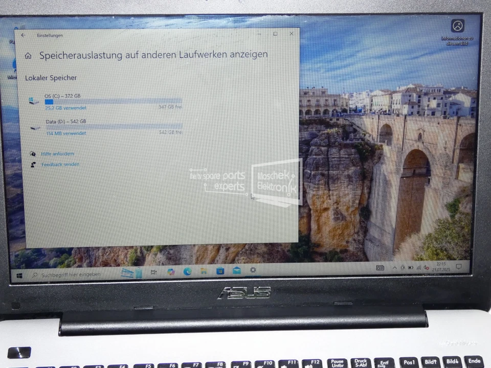 Asus F555L 15,6" I5-5200U 8GB RAM 1TB HDD DVD-RW Laptop Notebook Win10 Home - Bild 4 von 4