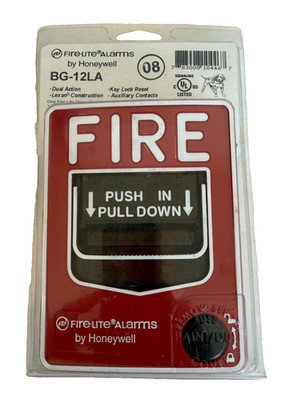 FIRE-LITE BG-12LA Manual Pull Station (Dual-action)