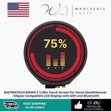 BIGTREETECH KNOMI 2 1.28in Touch Screen for Voron Stealthburner - Klipper Compat