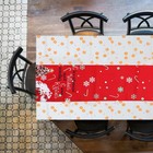 Weihnachtstisch Runner Weihnachtsstil Drucktischtuch Party Dekoration