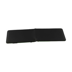Elegantes schwarz gr��nes Leder f��r Golf f��r Scorekartenbuch mit Bleistiftaufb