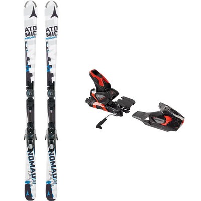 Atomic Nomad Tune Ski w/ EF 12 GW Binding One Color, Black/Red, 173cm, 80mm