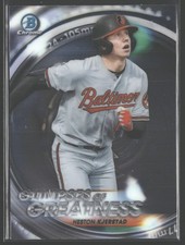 2020 Bowman Draft #GOG-HK Heston Kjerstad Glimpses of Greatness