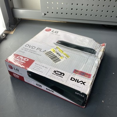 LG DP132 DVD Player New Sealed USB Recording Divx Playback AV Cable Remote New