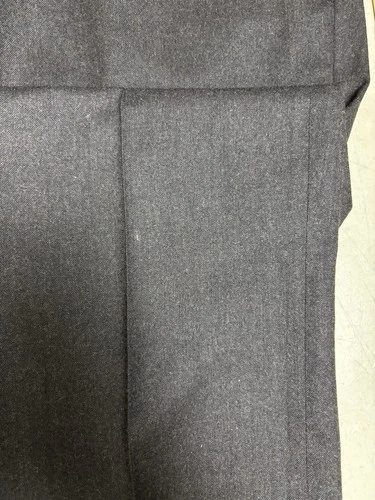 Wool Flannel Pants Mens 38x31 Brown Dress Trousers Vintage Old Money High Rise image 3